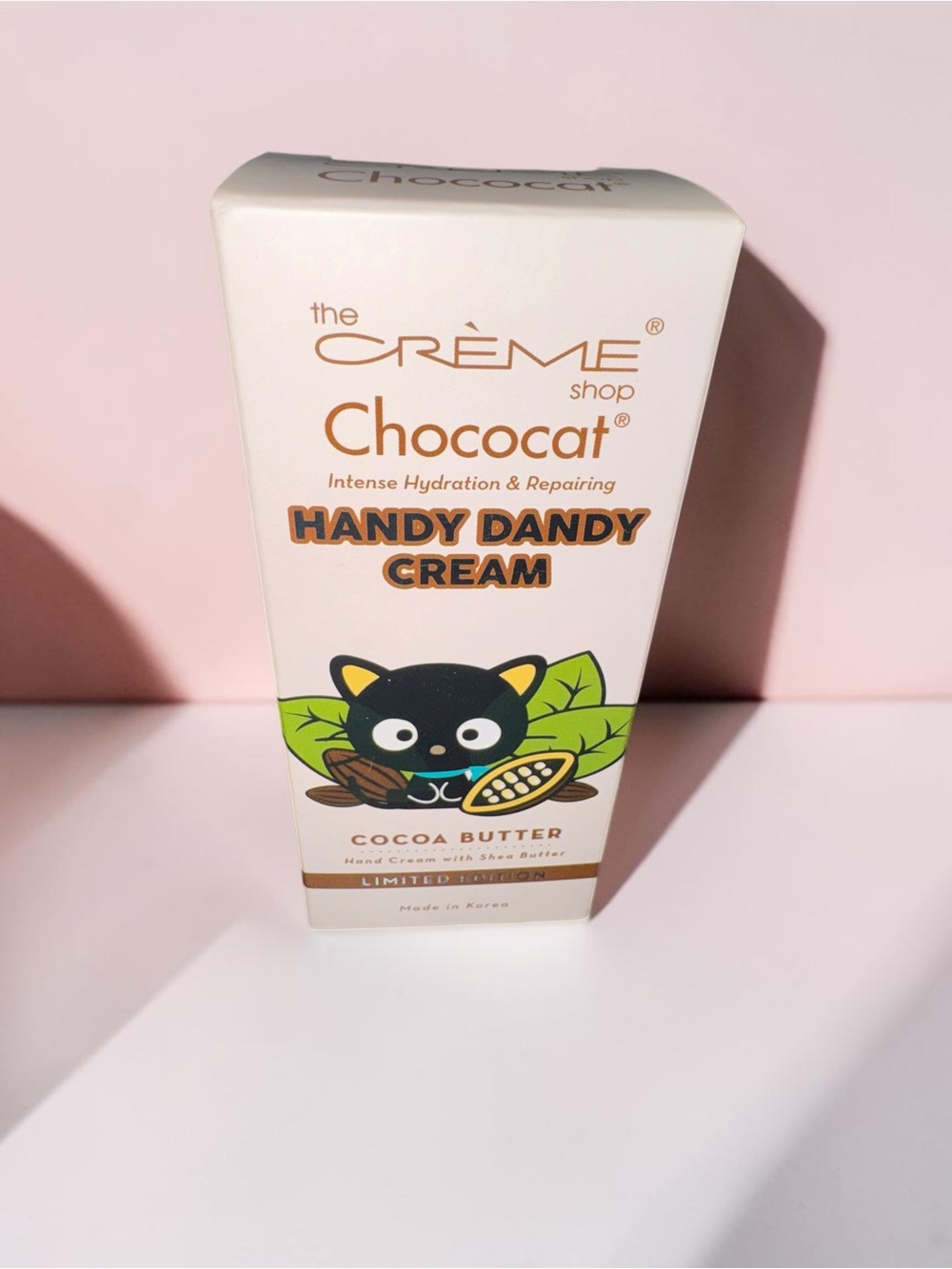 NEW The Crème Shop Sanrio Chococat Cocoa Butter Hand Cream Limited Edition